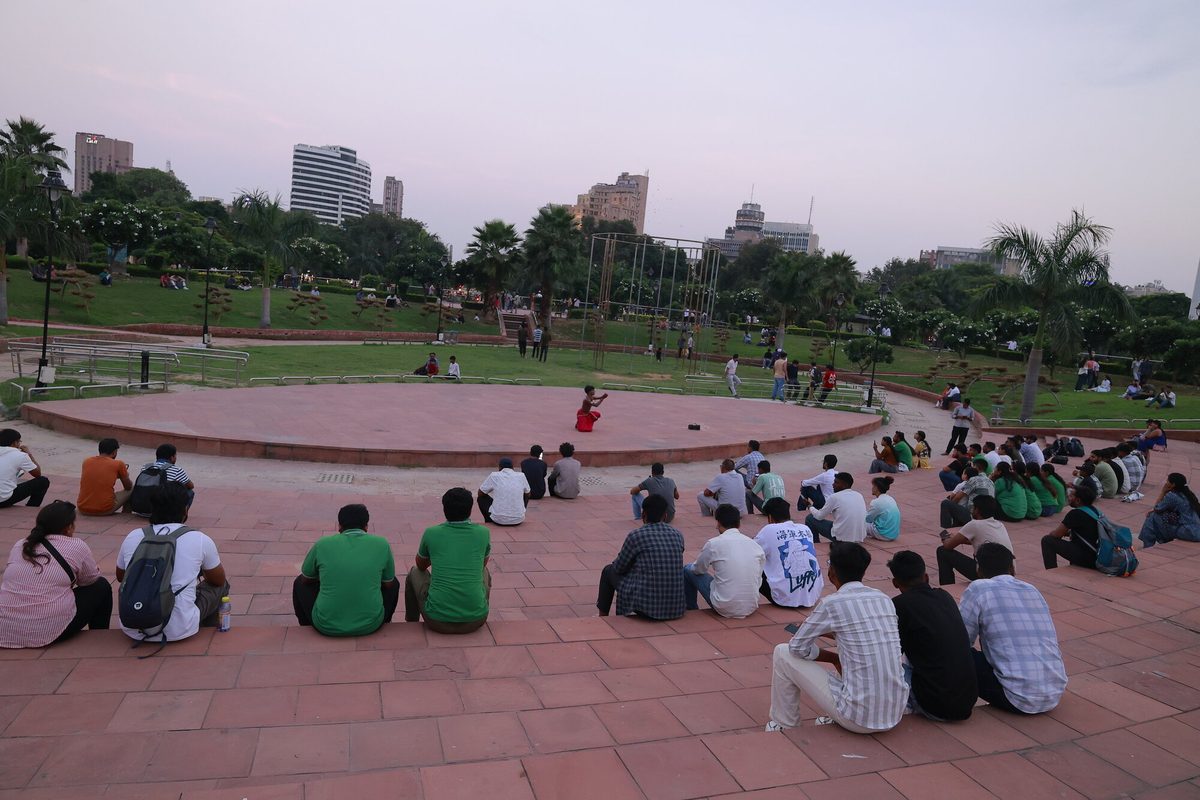 Climate Baithak on the Streets, New Delhi