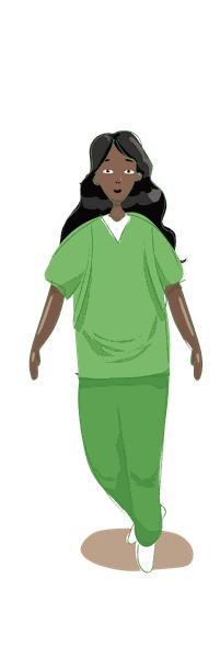 Climate Week India character illustration 03