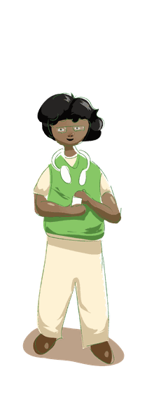 Climate Week India character illustration 15