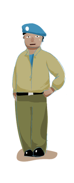 Climate Week India character illustration 16